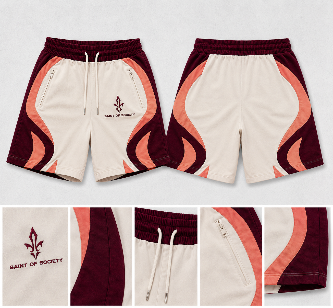 SOCIETE NYLON SET PEACH