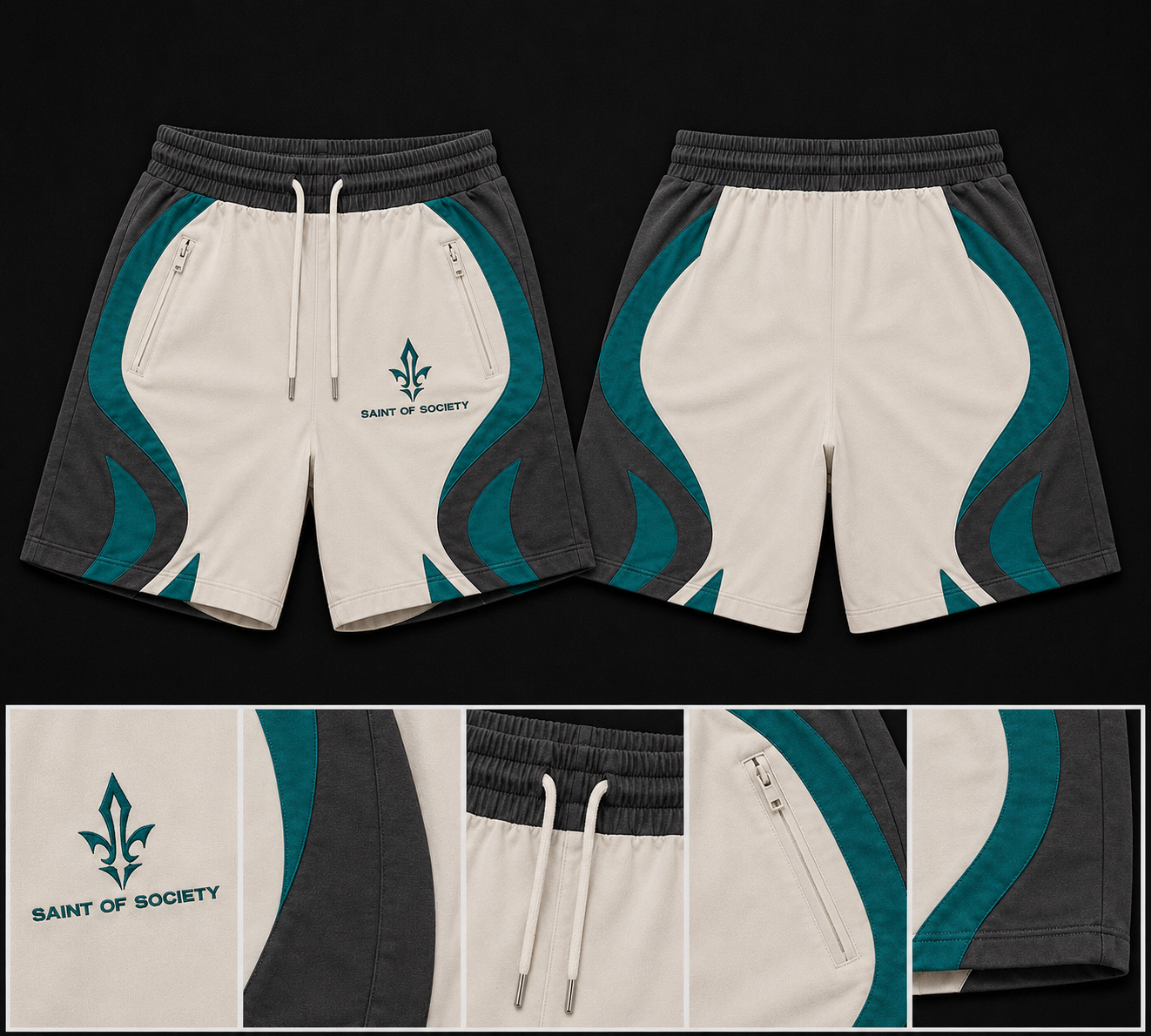 SOCIETE NYLON SET TEAL