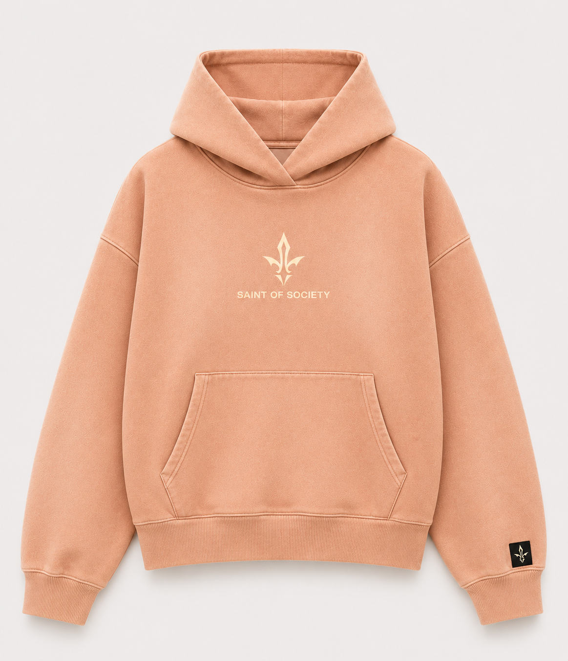 Saint of Society – Peach Stone Wash Sweatsuit