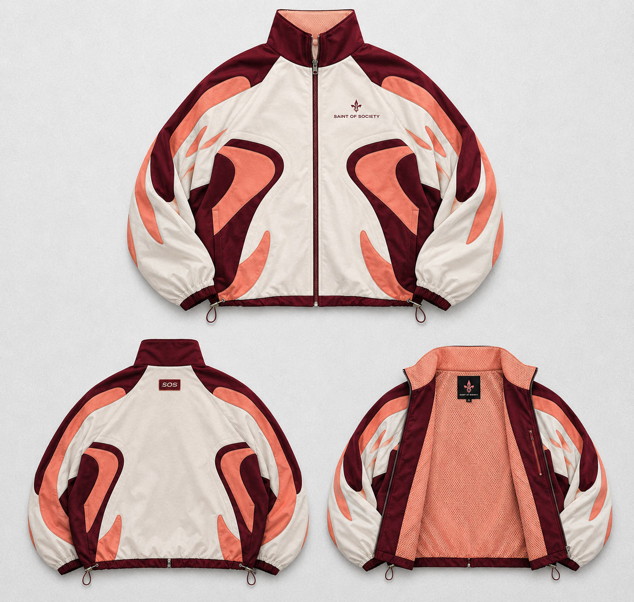 SOCIETE NYLON SET PEACH