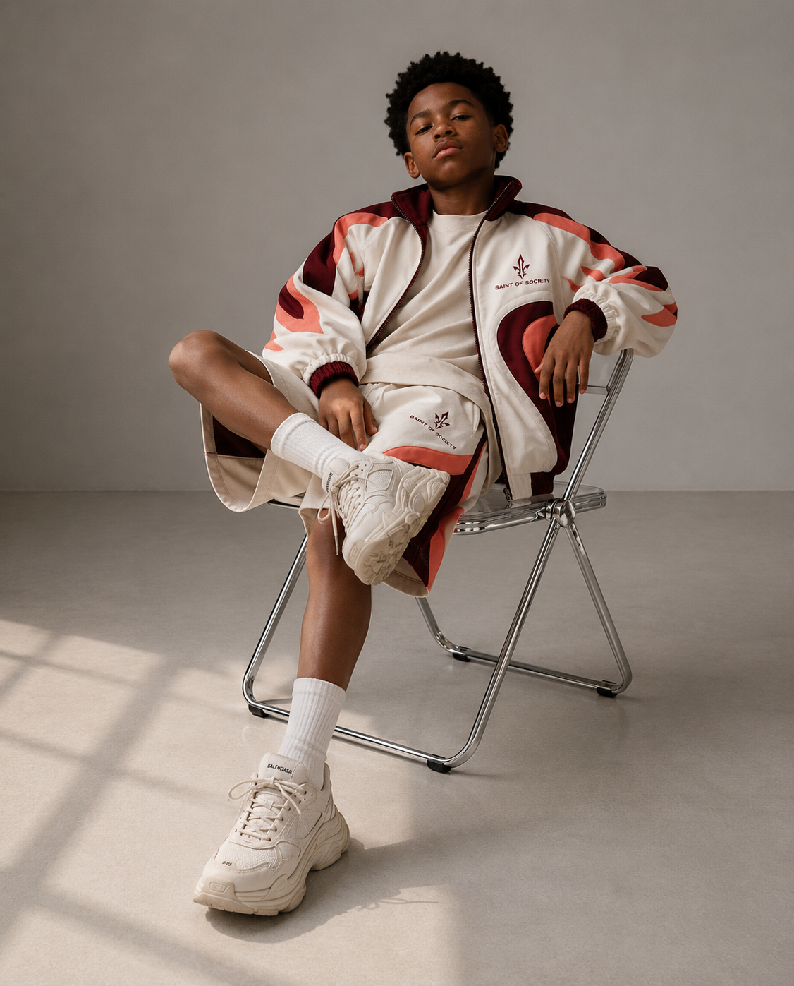 SOCIETE NYLON SET PEACH